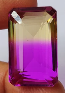 AAA+ Large Tourmaline 70.4 Ct. Emerald Cut Faceted Loose Gemstone Gift for Women - Picture 1 of 7