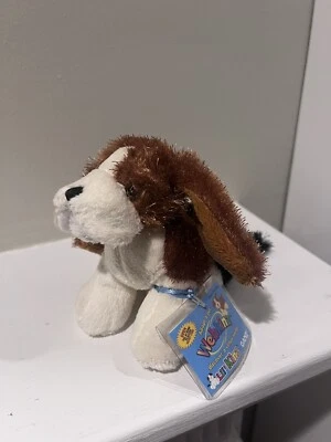 GANZ Webkinz Lil' Kinz Basset Hound Brand NEW Unused Code Tag HS013 Plush Dog - Image 1 of 4