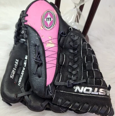 Guante Guante Easton Fastpitch Softbol 12.5” Patrón TFP125 Mano Derecha Lanzamiento Rosa Foto 1 de 4