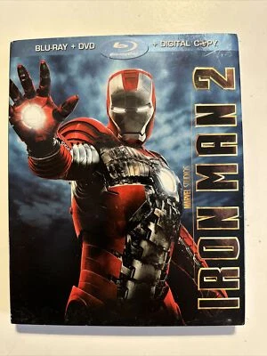 Iron Man 2 (Three-Disc Blu-ray/DVD Combo Blu-ray Foto 1 de 4