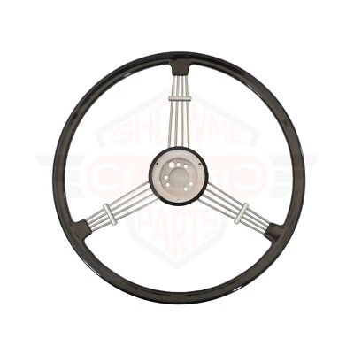 Volante negro estilo banjo para Porsche 356 Pre-A/A/B/C 1950-1965 Foto 1 de 3