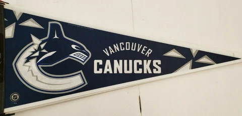 NHL Vancouver Canucks 12" x 30" Pennant, NEW Cover