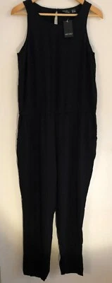 Damen Jumpsuit, Overall, Schwarz, Größe 42, Esmara - NEU + Geschenke + Tasche - Bild 1 von 4
