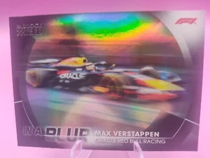MAX VERSTAPPEN 2024 Topps Paddock Pass Formula 1 F1 #BL-1 In A Blur Black /25 - Picture 1 of 3