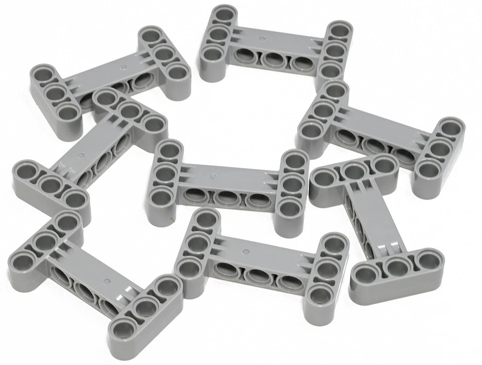 LEGO Technik - 8 Liftarme 3x5  H -  Form hellgrau / 14720 NEUWARE - Bild 1 von 1