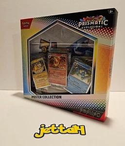 Pokémon - Prismatic Evolutions Poster Collection - SV8.5 NEW/SEALED! - Picture 1 of 3