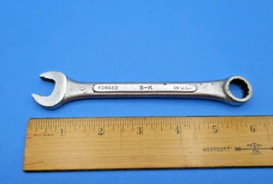 S-K Tools 1/2" Combination Wrench 12 Pt USA C-16 Lectrolite Vintage - Picture 1 of 7