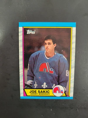 1989 Topps #113 Joe Sakic RC NM OR BETTER Colorado Avalanche LEGEND 🏒📈🎇 - Image 1 of 2