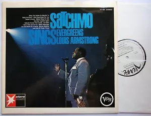 Louis Armstrong Satchmo Sings Evergreens Rare 1966 Verve WL Promo LP - Bild 1 von 1
