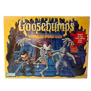 Goosebumps Shrieks and Spiders Board Game Complete Vintage 1995 Horror - Picture 1 of 10