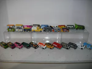 Hot Wheels / M2 Machines Van Lot of 28 w/ Dodge A100, Ford Econoline, Kool Kombi - Picture 1 of 8