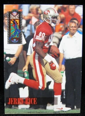 1994 Jerry Rice San Francisco 49ers  "NFL Experience"  Classic #89 - Image 1 of 2
