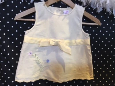 Blusa Gymboree EC Top línea/talla 6 7 8 9 10 12 vacaciones Navidad Pascua Foto 1 de 2