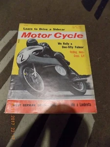 Motor Cycle/19,7,1962/british 250mx gp/work tips/fulmar 150/german gp - Picture 1 of 8