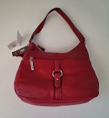 Giani Bernini Nappa Hobo наплечная сумка красный - Изображение 1 из 4