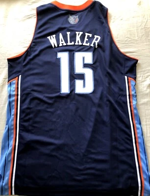Kemba Walker Charlotte Bobcats Adidas 2012 2013 2014 stitched blue jersey NEW - Image 1 of 3