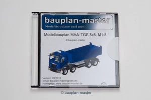 Modellbauplan Lastwagen MAN TGS 8x8(Nachbau), Funktionsmodell, M 1:8, R.C.-fähig - Bild 1 von 12