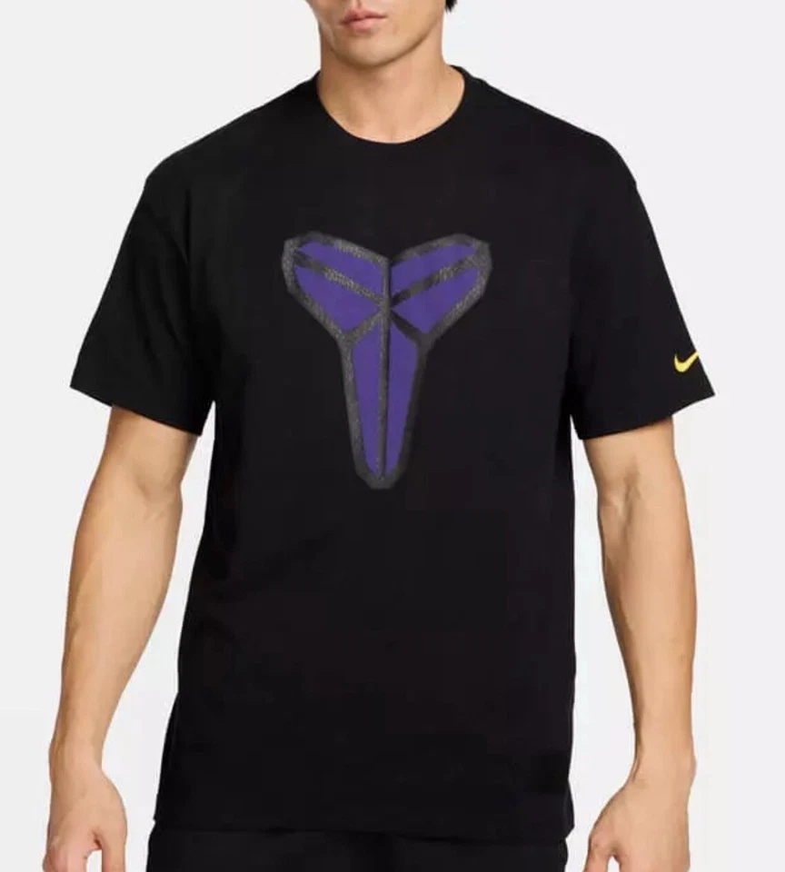 Men's M Medium Nike Kobe Bryant Black Mamba Max90 Shirt FZ8071-010 Purple
