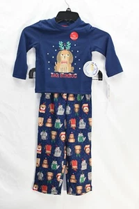 Pijama Familiar Navidad Niños Bah Humbug Novedad Familia Pijama Conjunto Pequeño 6-7 - Imagen 1 de 4