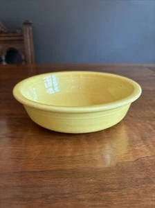 FIESTA Original YELLOW Fruit Bowl 6” Fiestaware VINTAGE 1938-1959 Very Good Cond - Picture 1 of 11