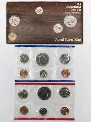 1985 U.S. MINT SET Cover