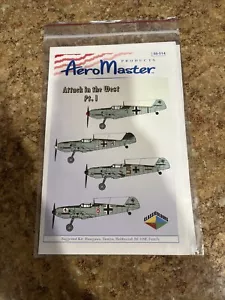 aeromaster decals 1/48 48-514 Attack Of The West Pt 1 - Picture 1 of 2