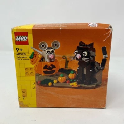 LEGO Halloween Gato y Ratón 40570 328 Piezas Kit de Construcción - Negro/Naranja Estacional Foto 1 de 4