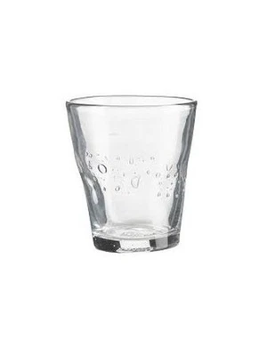 Set 6 bicchieri impilabili Samoa trasparenti fatti a mano - CTM Milano - Immagine 1 di 2