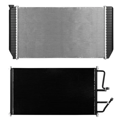 Kit de radiador y condensador de refrigeración de alcance para Chevy C3500HD 92-93 BNDL-459713 Foto 1 de 2