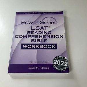 The PowerScore LSAT Reading Comprehension Bible Workbook (LSAT Prep) - Like New - Picture 1 of 6