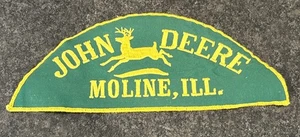 Vintage John Deere Moline, ILL Patch 9”x3.75” Rücken oder Jacke Patch🔥 - Bild 1 von 7