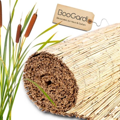 Alfombra de caña balcón protección visual terraza jardín balcón valla decoración estera de caña - Imagen 1 de 4