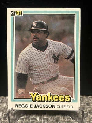 Donruss 1981 - Reggie Jackson #468 Foto 1 de 2