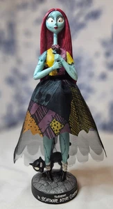The Nightmare Before Christmas Sally with Rose and Cat Statue 12” - Picture 1 of 7