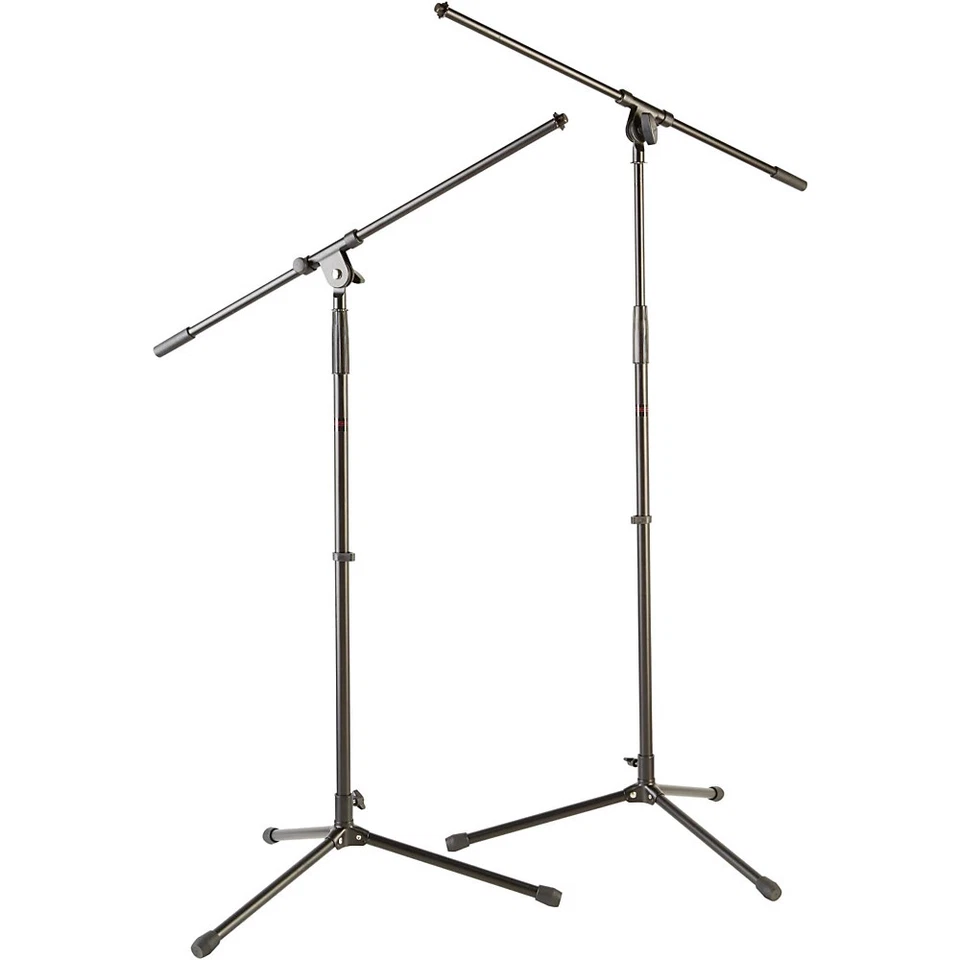 Musician's Gear Tripod Mic Stand With Fixed Boom 2-pack