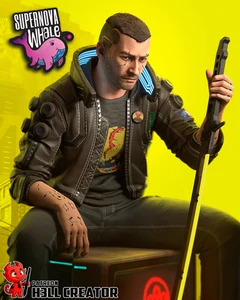 Male V - Cyberpunk | Painted Preorder / Unpainted Options - Picture 1 of 17