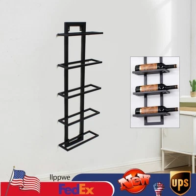 Настенный стеллаж для демонстрации красного вина бары держатель органайзер стойка США - Изображение 1 из 4