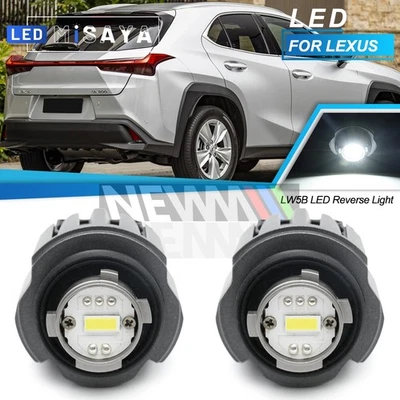 2x LW5B LED Bombillas de Retroceso para Lexus UX250h UX200 UX300e LX600 NX Foto 1 de 4
