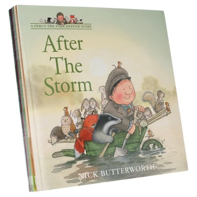 Percy the Park Keeper Series By Nick Butterworth 6 Books Set - Ages 2+ - PB - Image 1 of 4