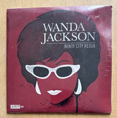 rare of 1000 WANDA JACKSON windy city redux SEALED RSD 2014 WHITE VINYL LIVE 45 Foto 1 de 2