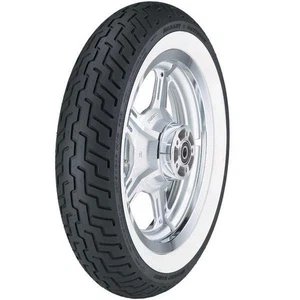 Neumático Dunlop 3019-23 D402 Harley-Davidson MU85B16 - Pared ancha blanca - Imagen 1 de 1
