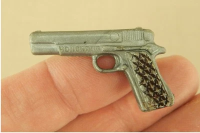 Vintage 1964 Hasbro GI Joe #7517 Command Post .45 Pistol Coarse Grip C7 - Image 1 of 4