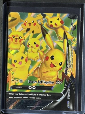 Pikachu V-Union #SWSH142 SWSH: Sword & Shield Promo Cards 250010 - Image 1 of 2