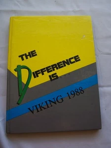 1988 SIUSLAW HIGH SCHOOL YEARBOOK FLORENCE, OREGON THE VIKING - Picture 1 of 1