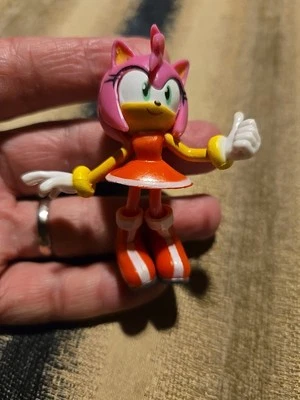 Sonic The Hedgehog Amy 3" Pvc Figure, Sega - Image 1 of 4