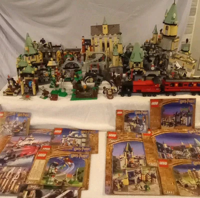 LEGO Harry Potter Lote De 17 Minifiguras 100% Comp Manuales SIN CAJAS 4701 4729 4735++ Foto 1 de 4