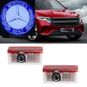 2x For Benz A B C E Car Door Projector Mercedes LOGO Light Ghost Shadow Laser - Picture 1 of 12