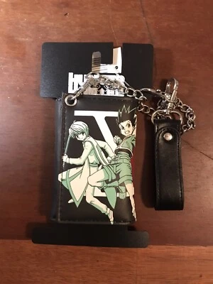 Hunter X Hunter Group Trifold Chain Wallet New Bioworld - Изображение 1 из 4