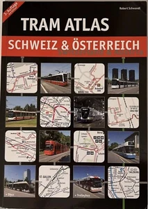Tram Atlas Schweiz & Osterreich, Switzerland & Austria 3rd Edition Schwandl 2023 - Imagen 1 de 8
