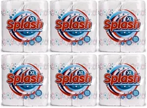 6 x Splash XL Küchentuch 4 Rollen - Bild 1 von 1
